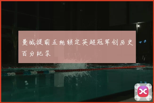 曼城提前五轮锁定英超冠军创历史百分纪录